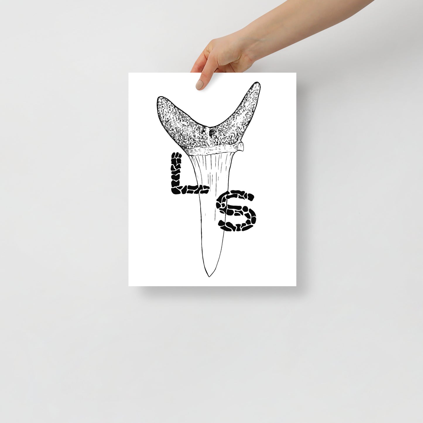 Shark Tooth Poster