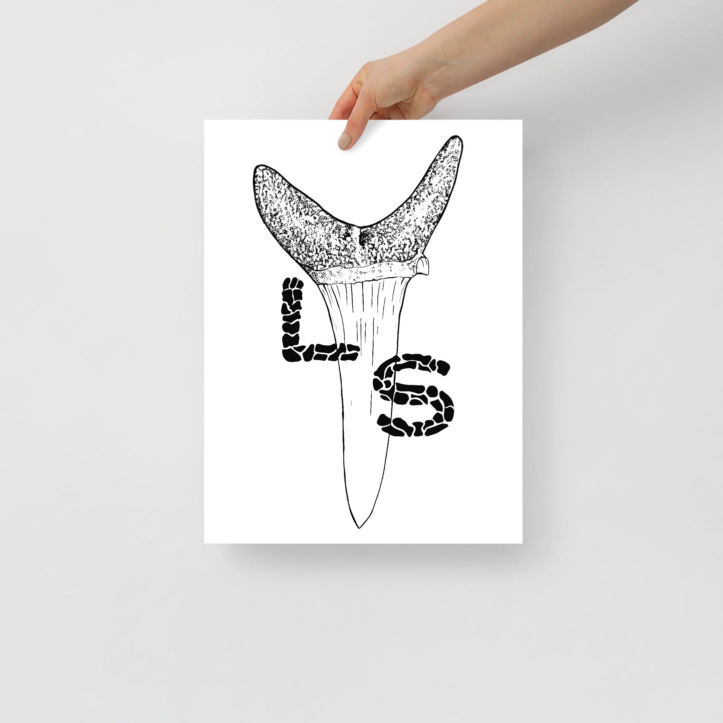 Shark Tooth Poster